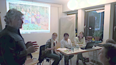 Informationsveranstaltung mit Vertreterinnen aus Mexico