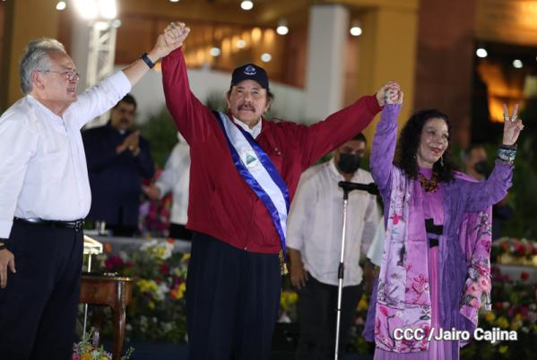 Daniel Ortega als Präsident vereidigt