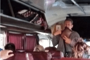 Kurzpredigt im Bus