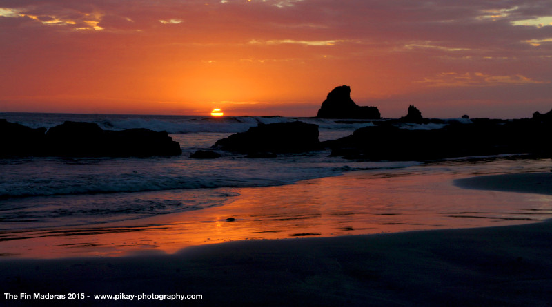 Sonnenuntergang Pazifik / Maderas